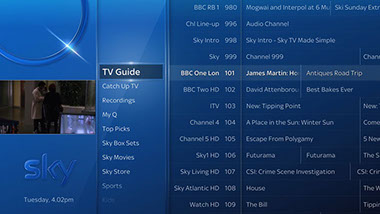sky Q installation Cheltenham   