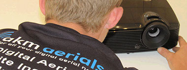 projector installation Wotton-under-Edge